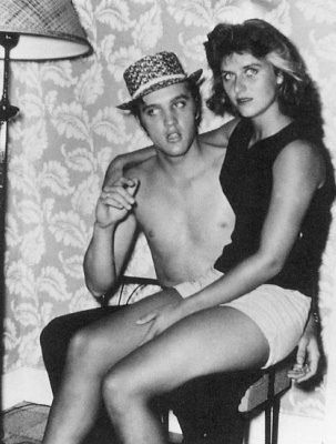 Elvis Presley with June Carter