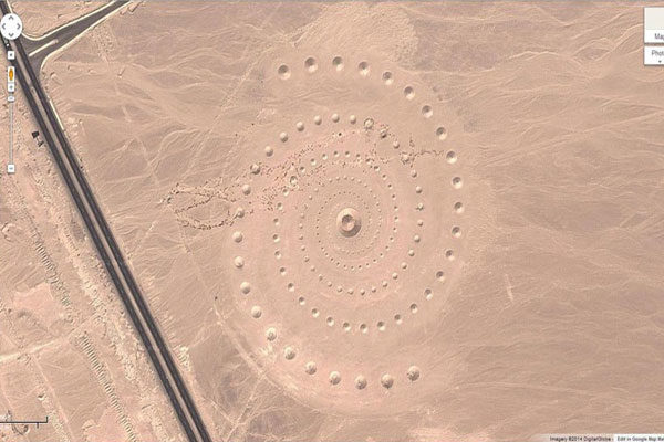 Mysterious Desert Pattern